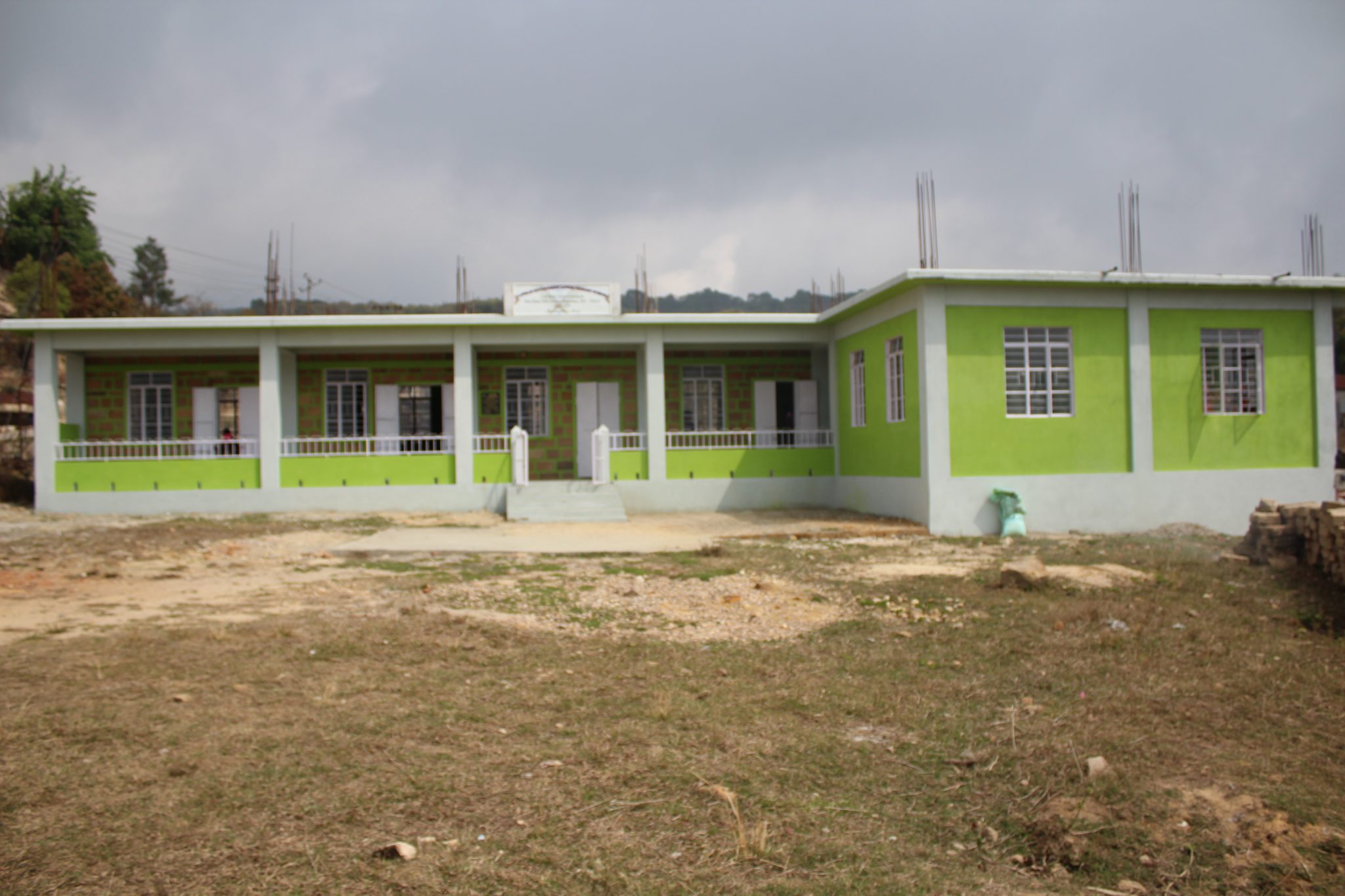 Lawbah Govt. L.P. School (Front view)