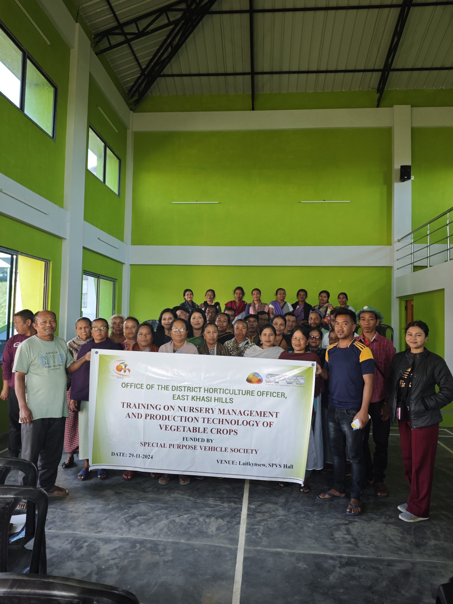 Training Banner Vegetable